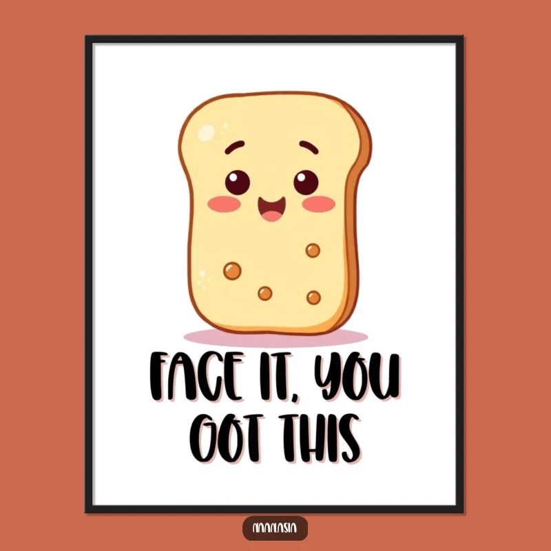 Free Printable Naan Art: Surprising Smiley Face for Whimsical Decor