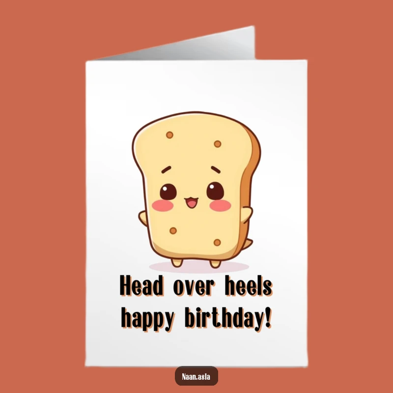 Free Printable Naan Head-Tipping Birthday Card: A Hilarious Spin for Their Special Day!